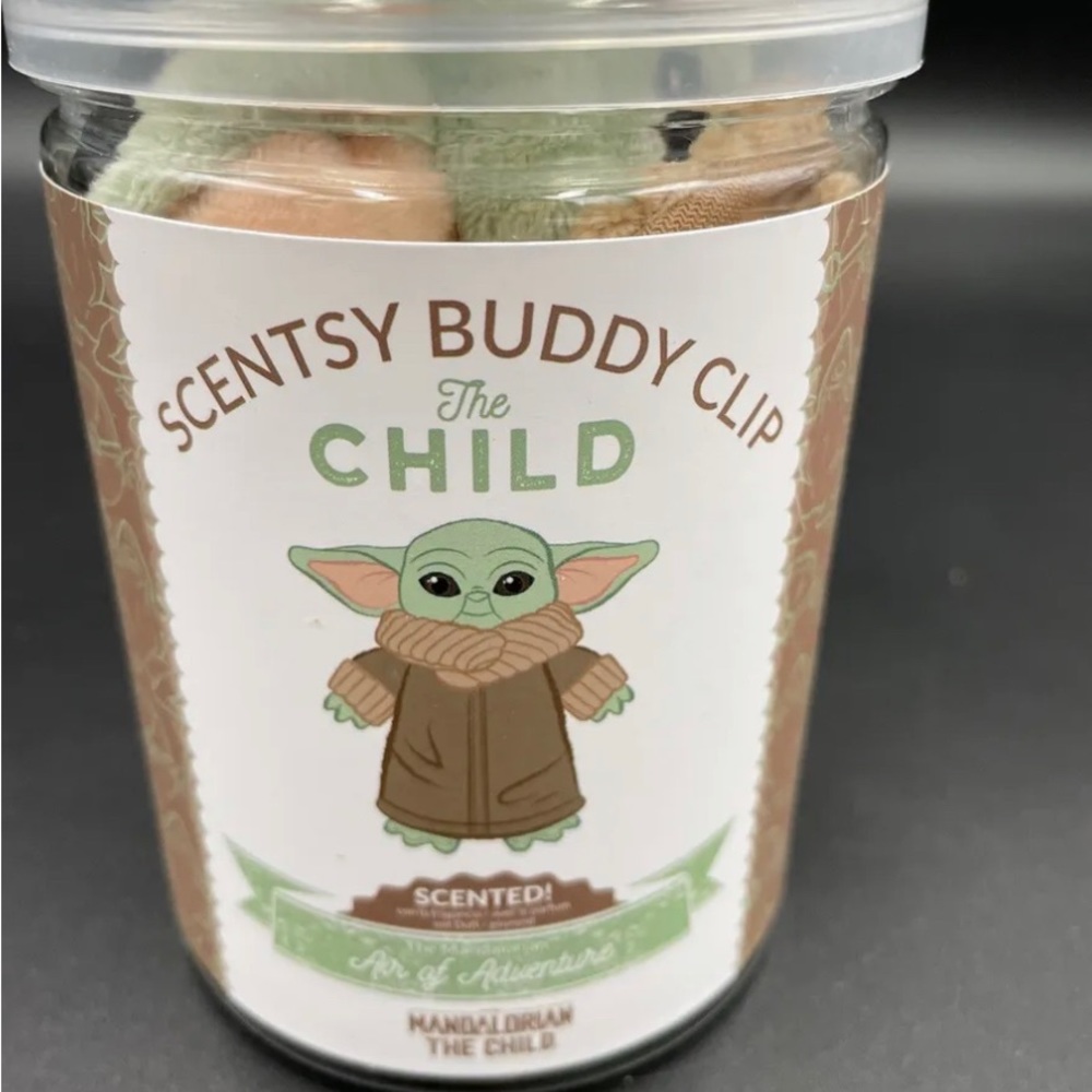 Scentsy Buddy Clip The Child Baby Mandalorian. Scented. Never Opened